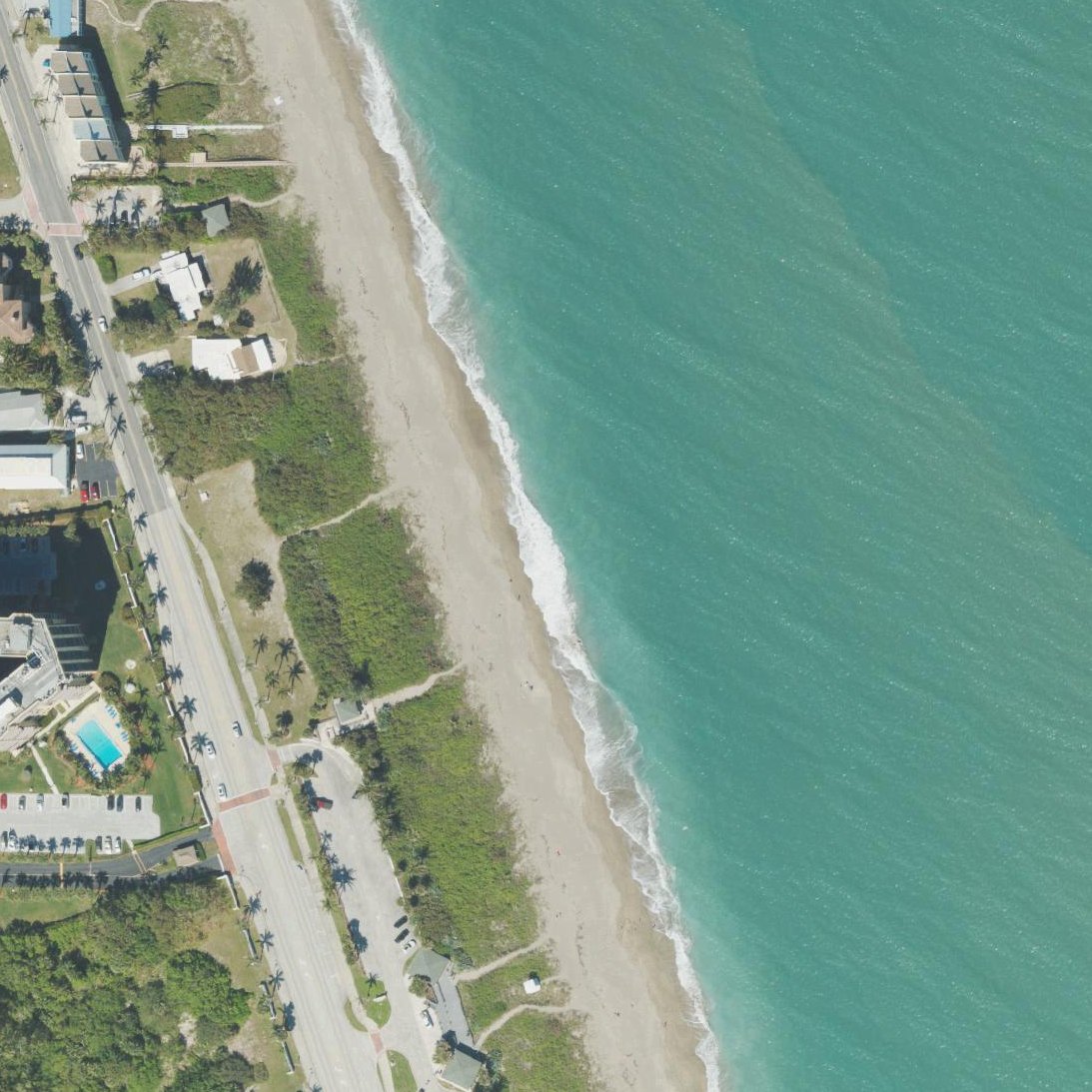 Aerial map of South Beach Park