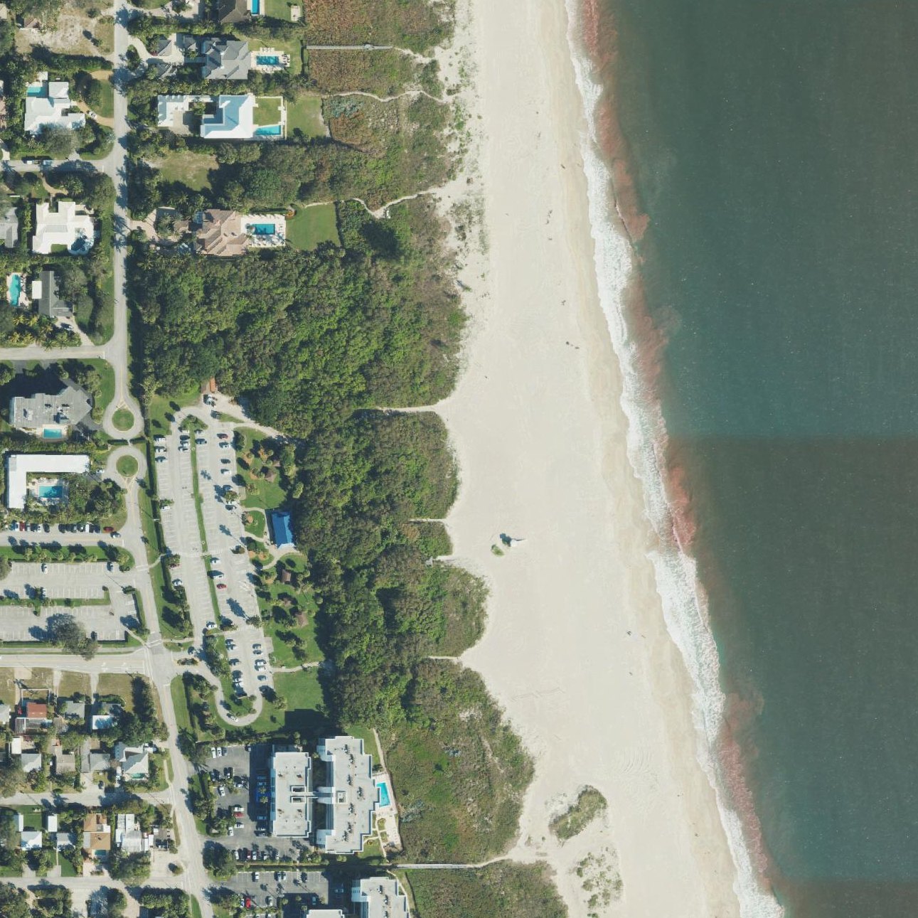 Aerial map of South Beach Park