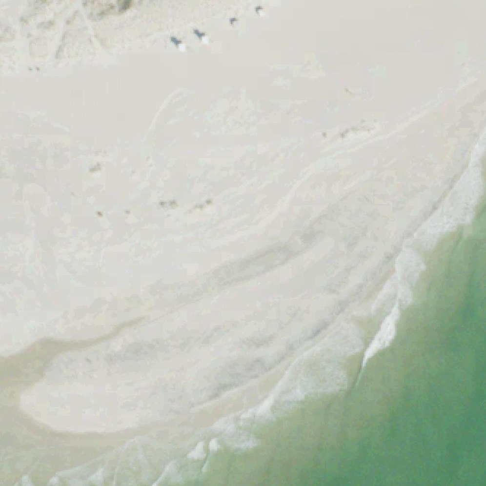 Aerial map of South Beach