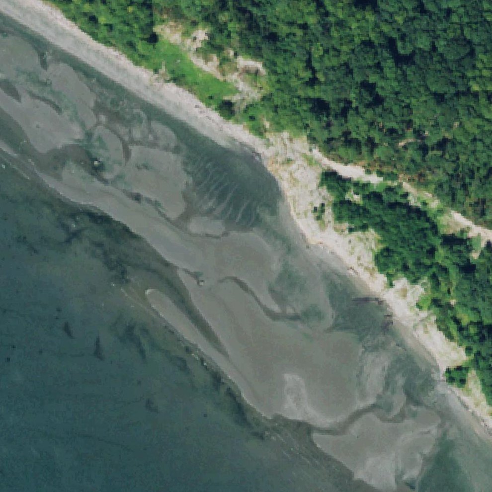 Aerial map of South Beach