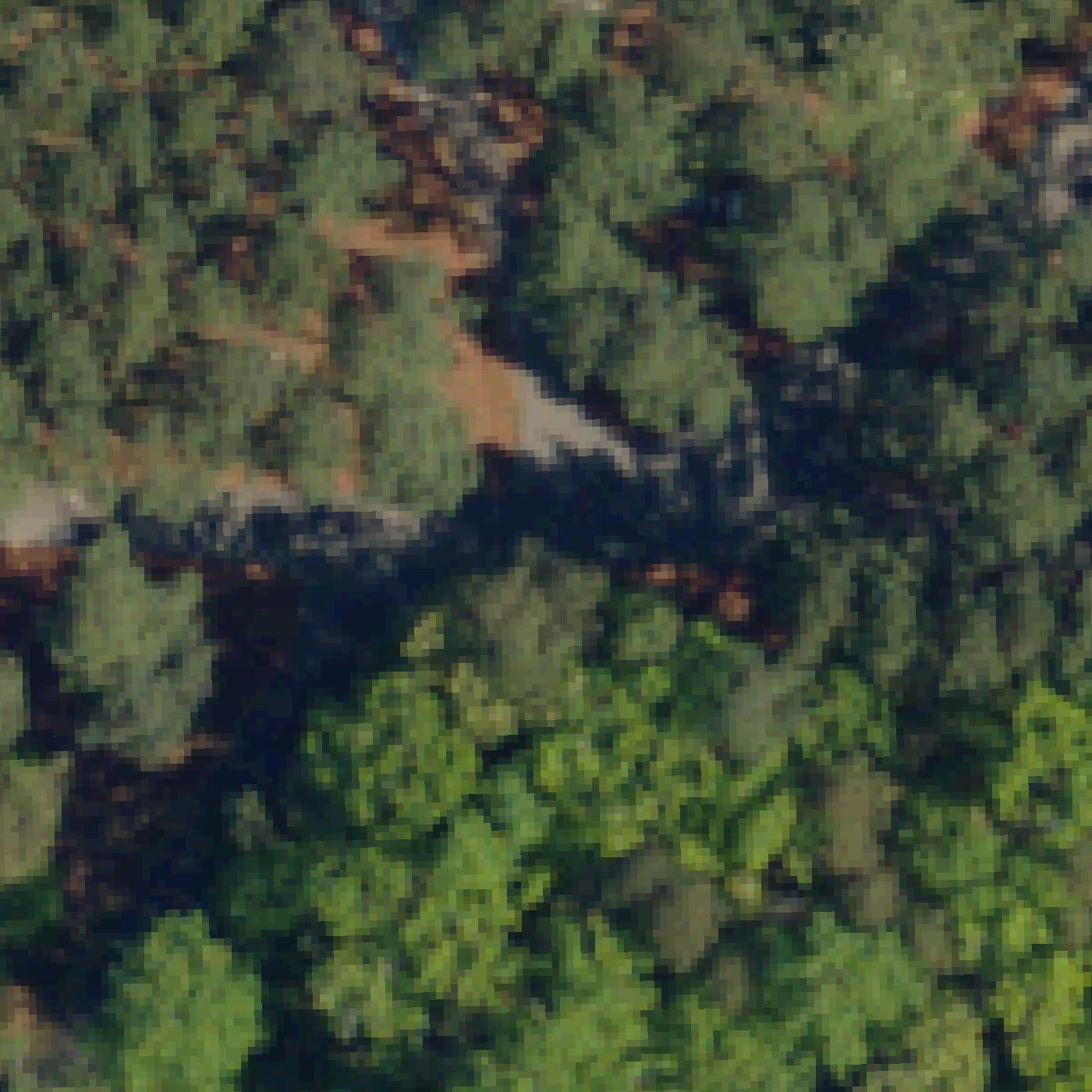 Aerial map of South Cove County Park