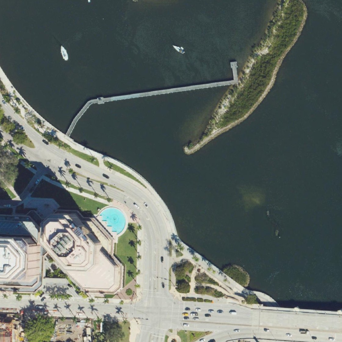 Aerial map of South Cove Natural Area