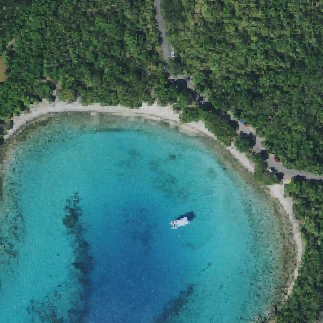 Aerial map of South Haulover Beach