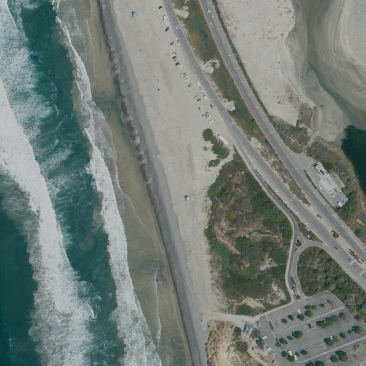 Aerial map of South Ponto