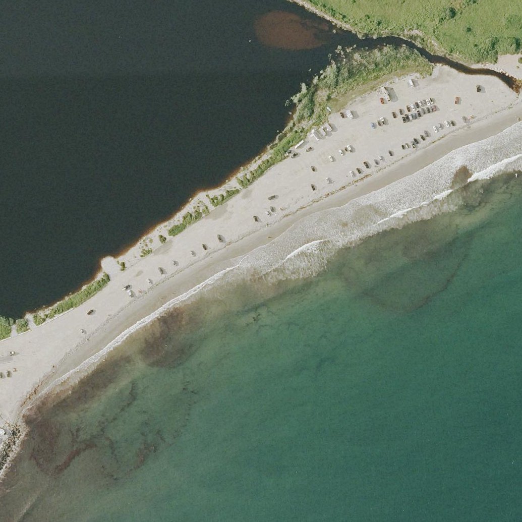 Aerial map of South Shore Beach