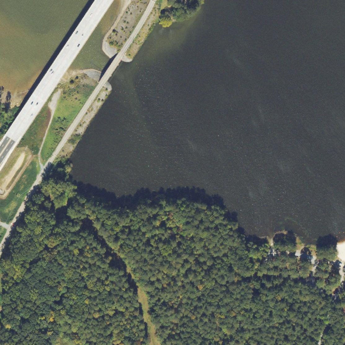 Aerial map of South Shore Park
