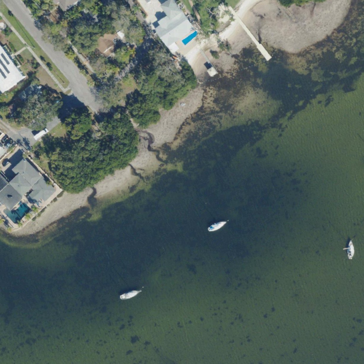 Aerial map of South Shore Park