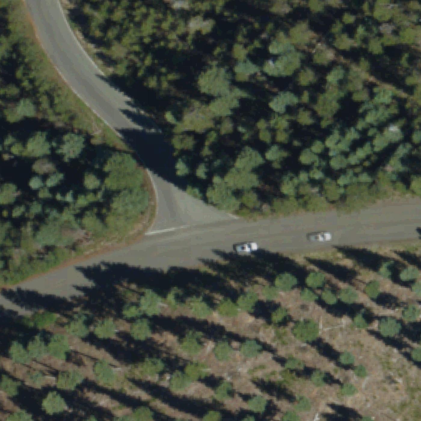 Aerial map of South Shore Picnic Area