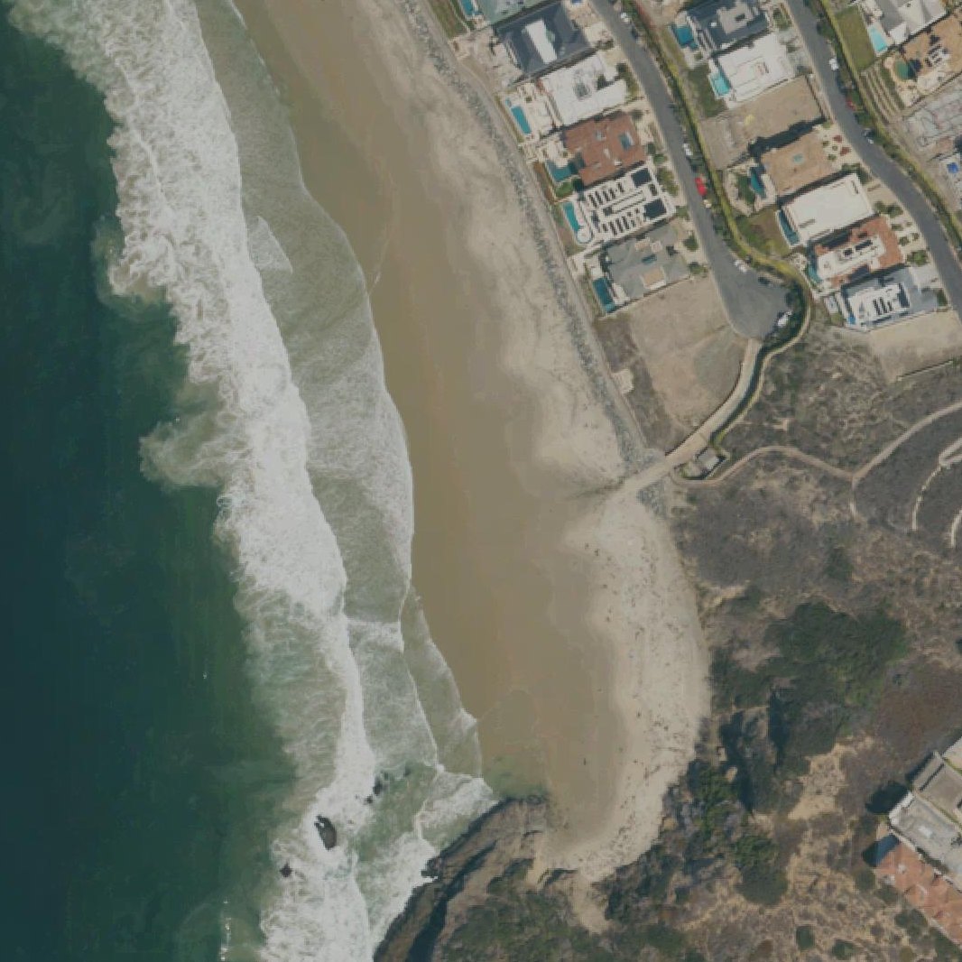 Aerial map of South Strand Conservation Park