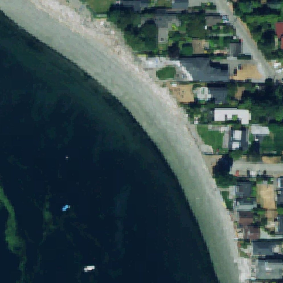 Aerial map of Southwest 98th Street End