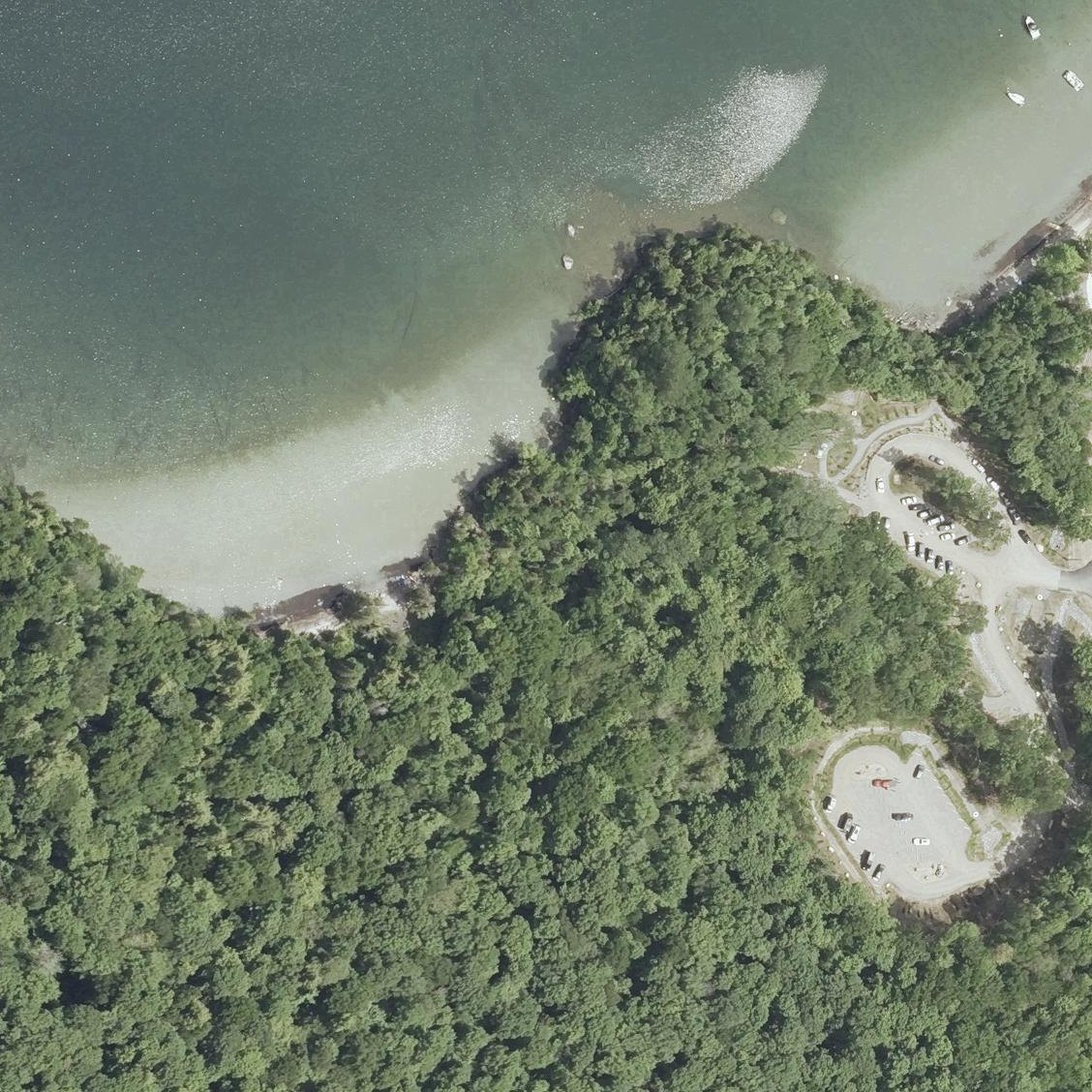 Aerial map of Southwest Cove
