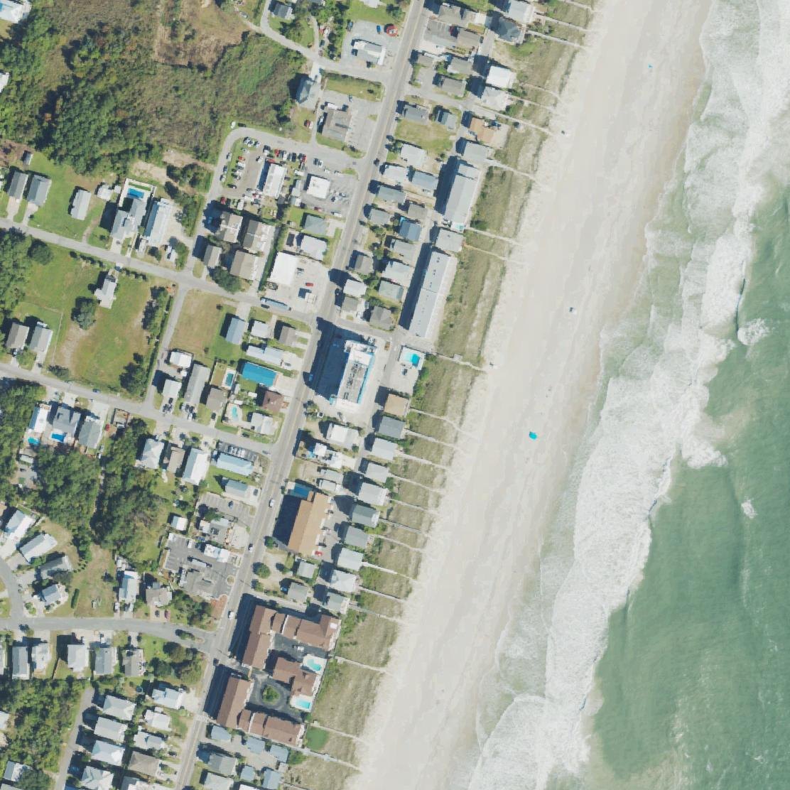 Aerial map of Spartanburg Public Beach Access