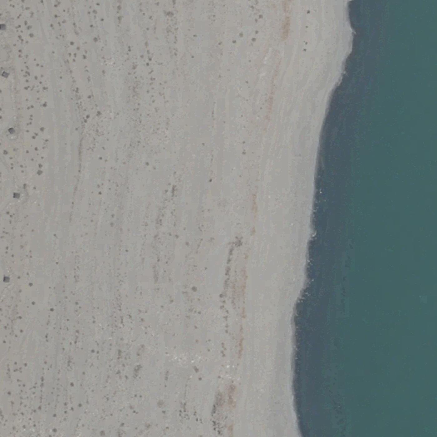 Aerial map of Sportsmans Beach