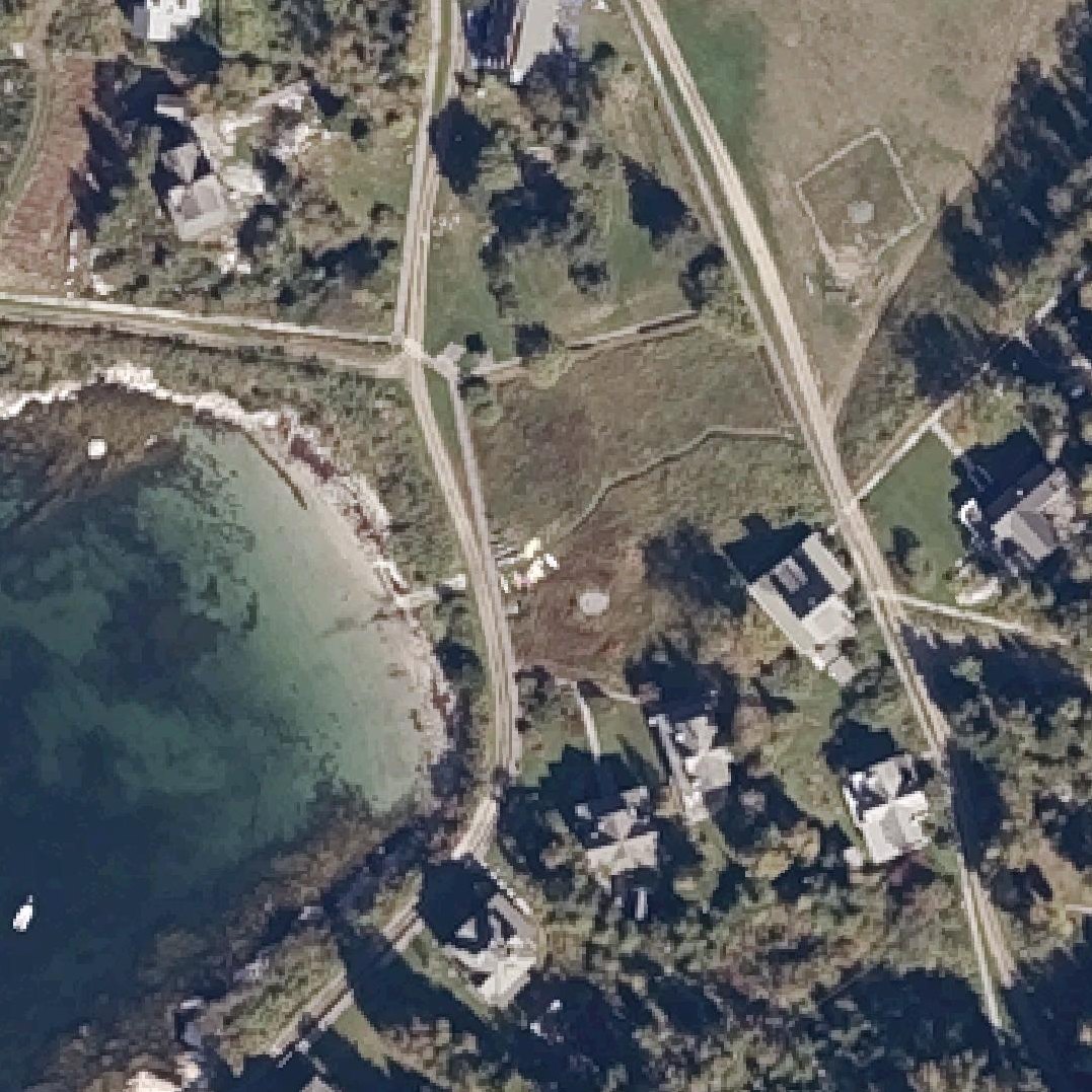 Aerial map of Spring Cove Beach