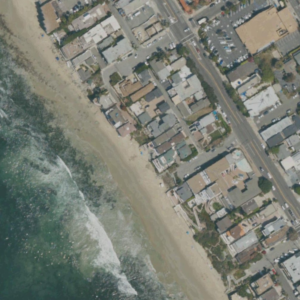 Aerial map of St. Ann's Beach