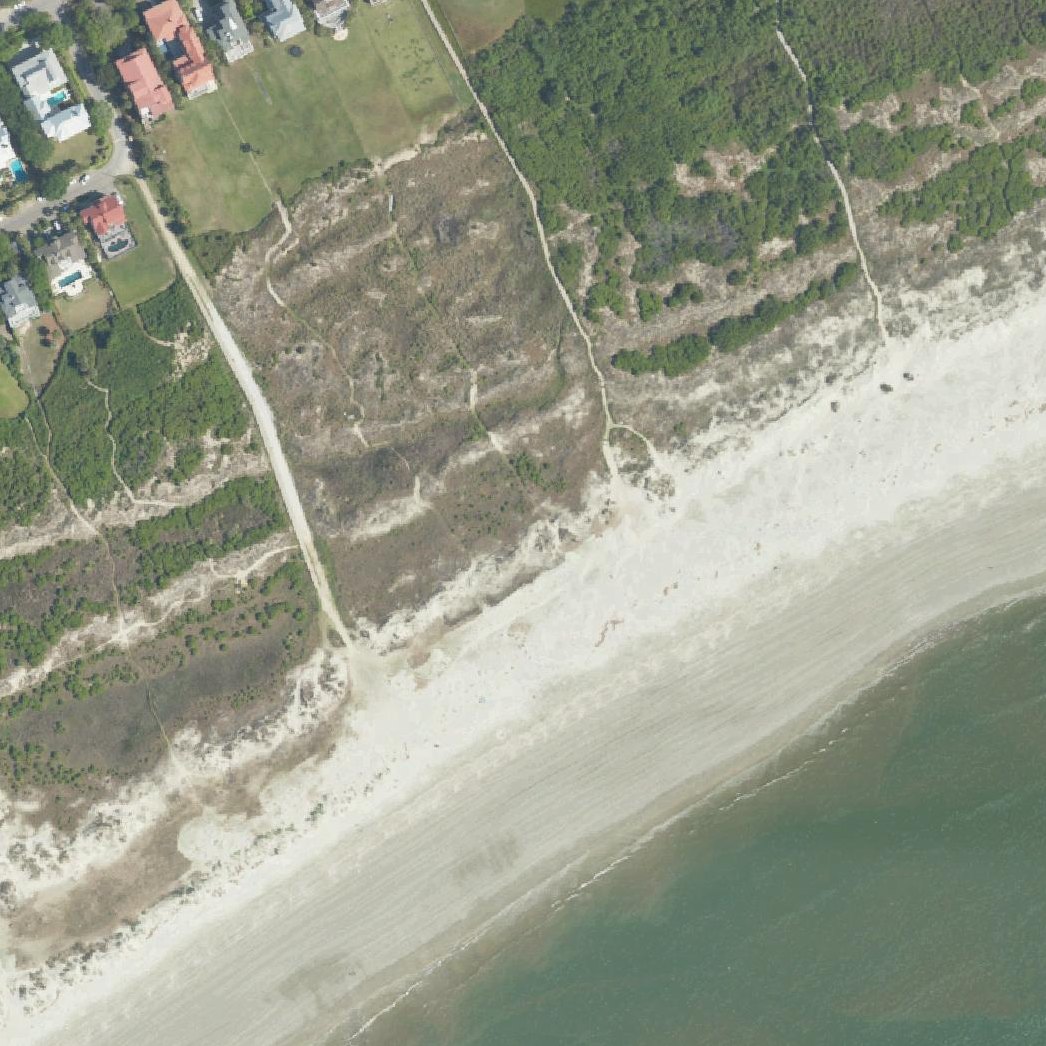 Aerial map of Station 22 - Public Beach Access
