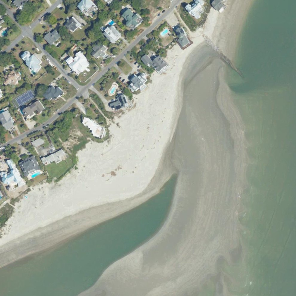 Aerial map of Station 29 - - Public Beach Access