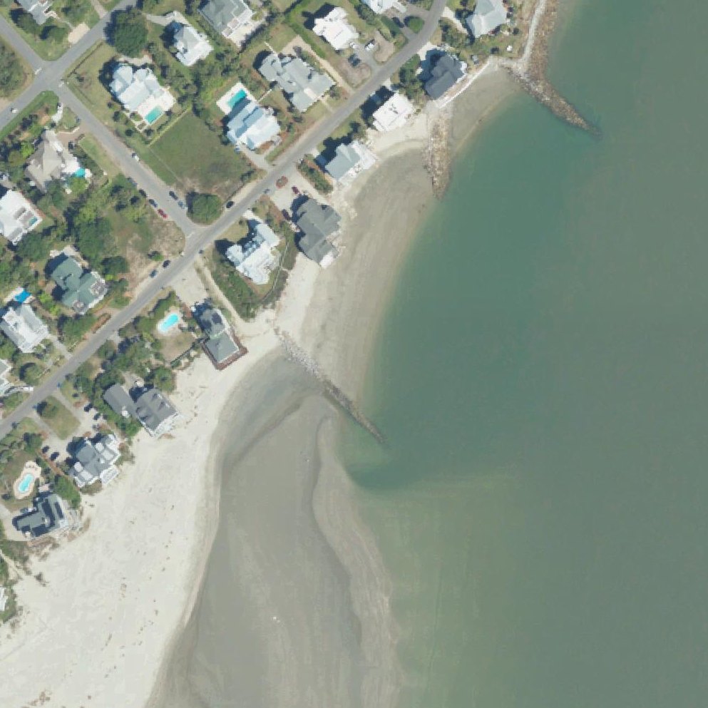 Aerial map of Station 30 - Public Beach Access