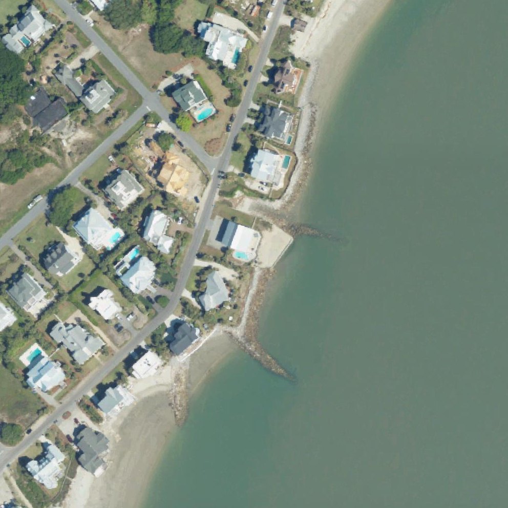 Aerial map of Station 31 - Public Beach Access