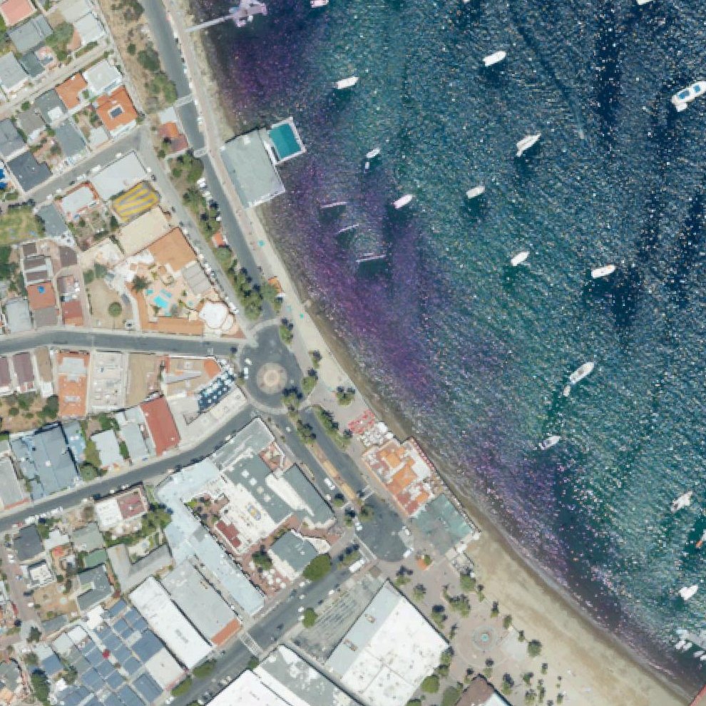 Aerial map of Step Beach