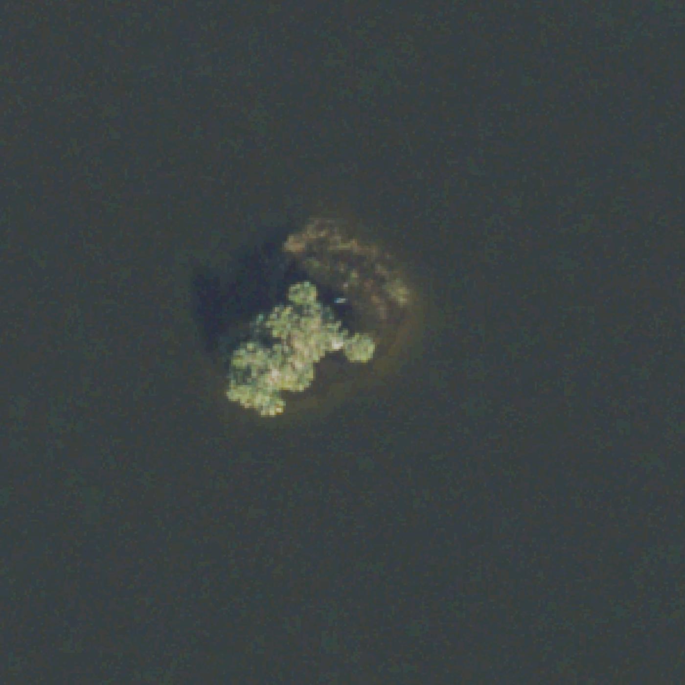 Aerial map of Steve's Island