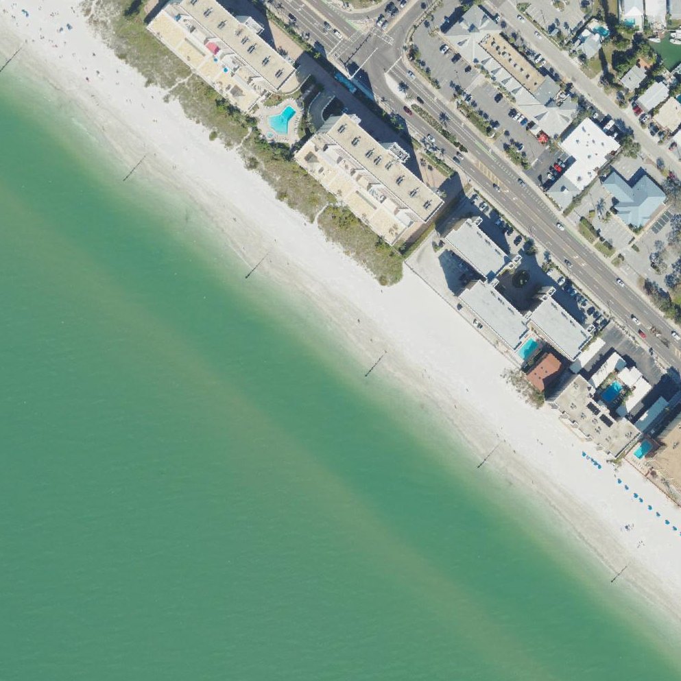 Aerial map of Stoke Beach