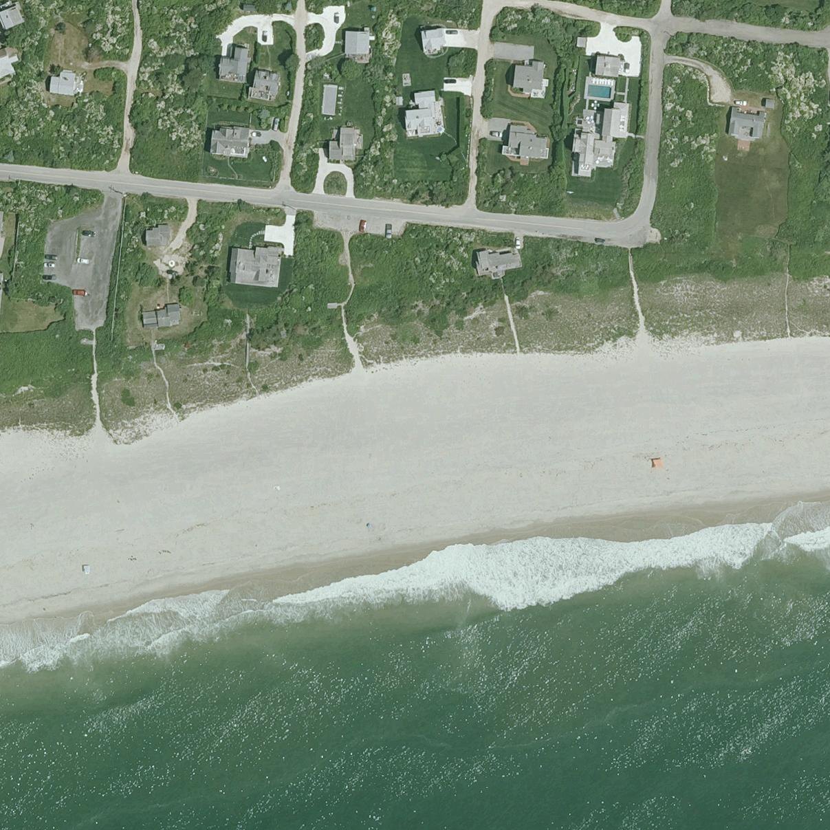 Aerial map of Stone's Beach