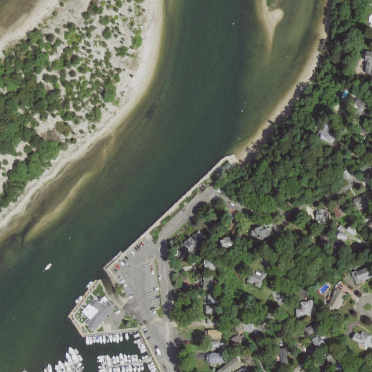Aerial map of Stony Brook Beach