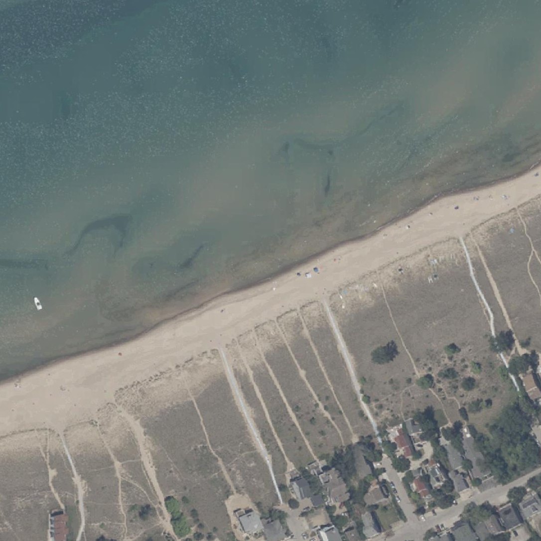 Aerial map of Stop 2 Beach