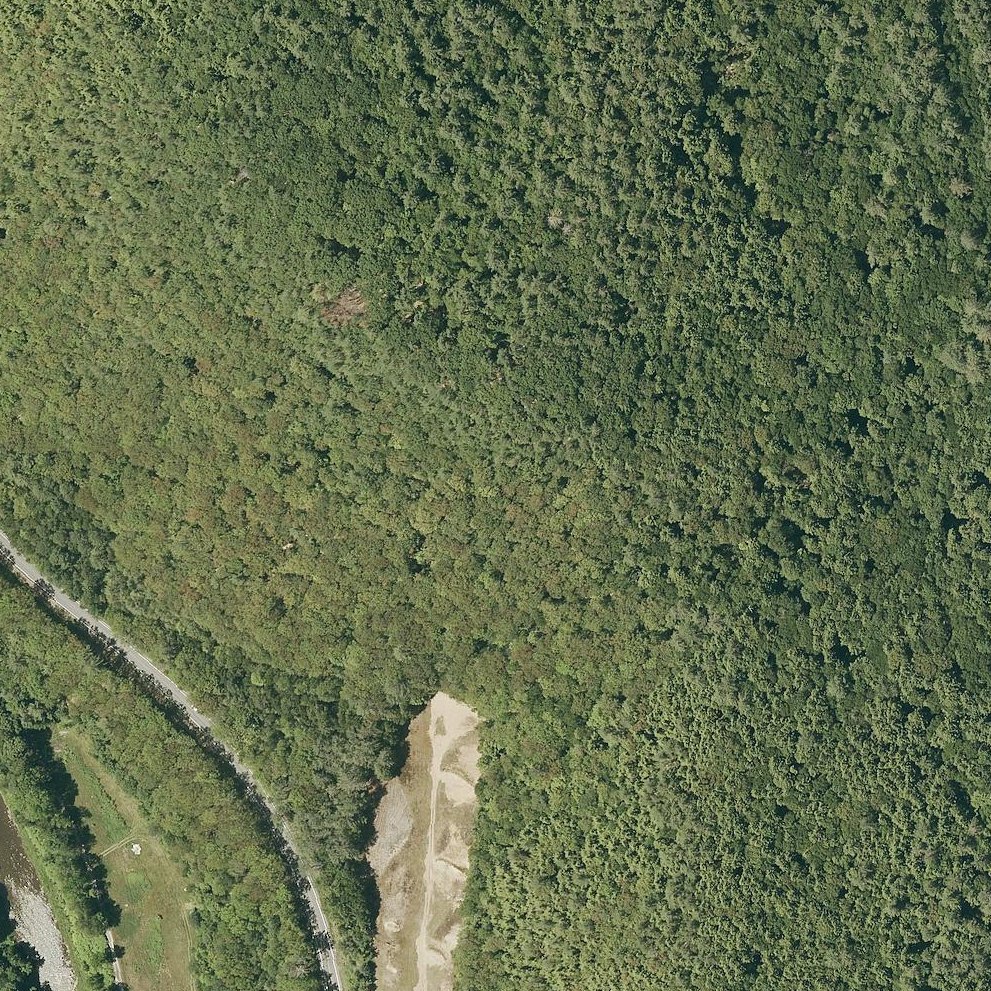 Aerial map of Stoughton Pond Recreation Area