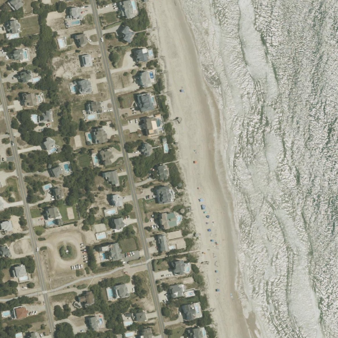Aerial map of Sturgeon Beach Access