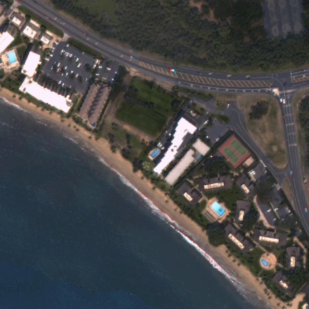 Aerial map of Sugar Beach