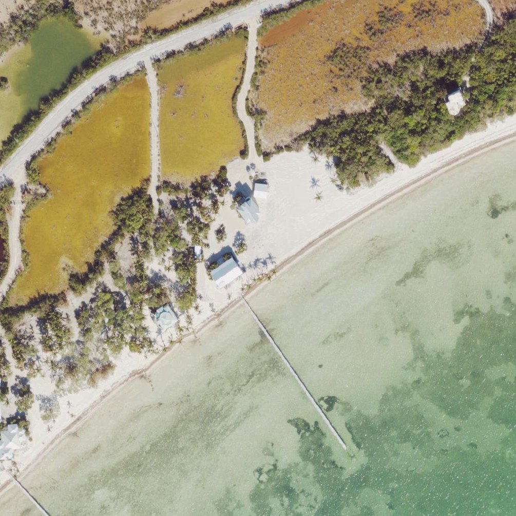 Aerial map of Sugarloaf Beach
