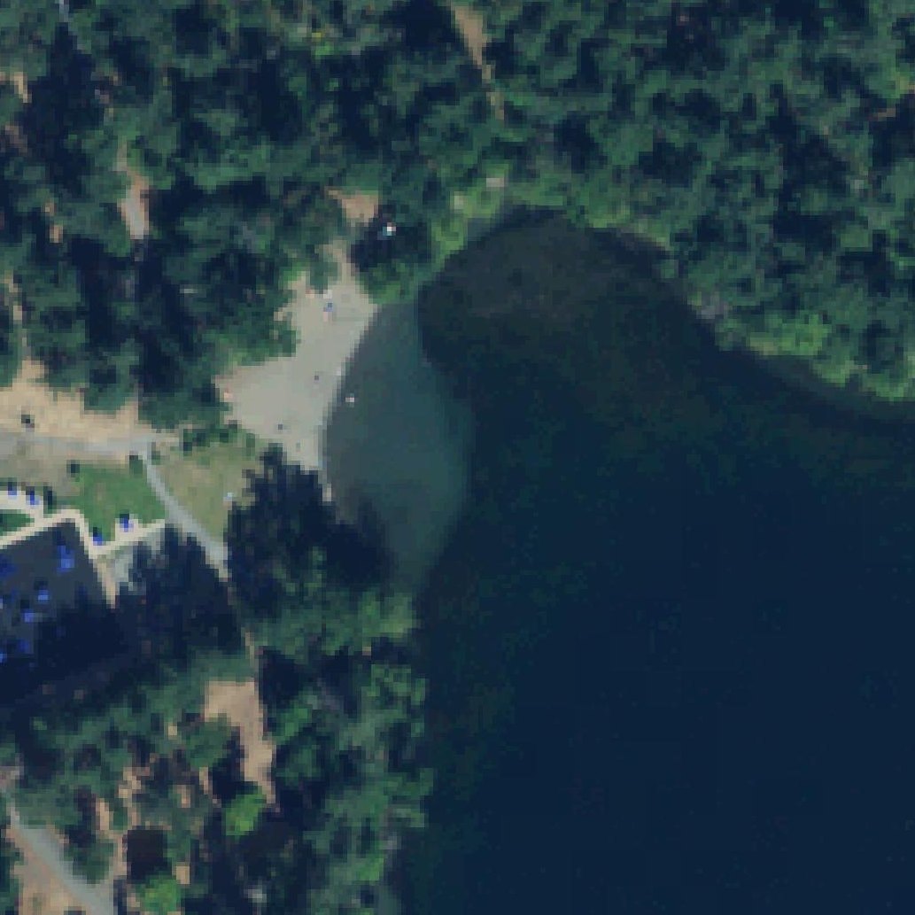 Aerial map of Summer Cove
