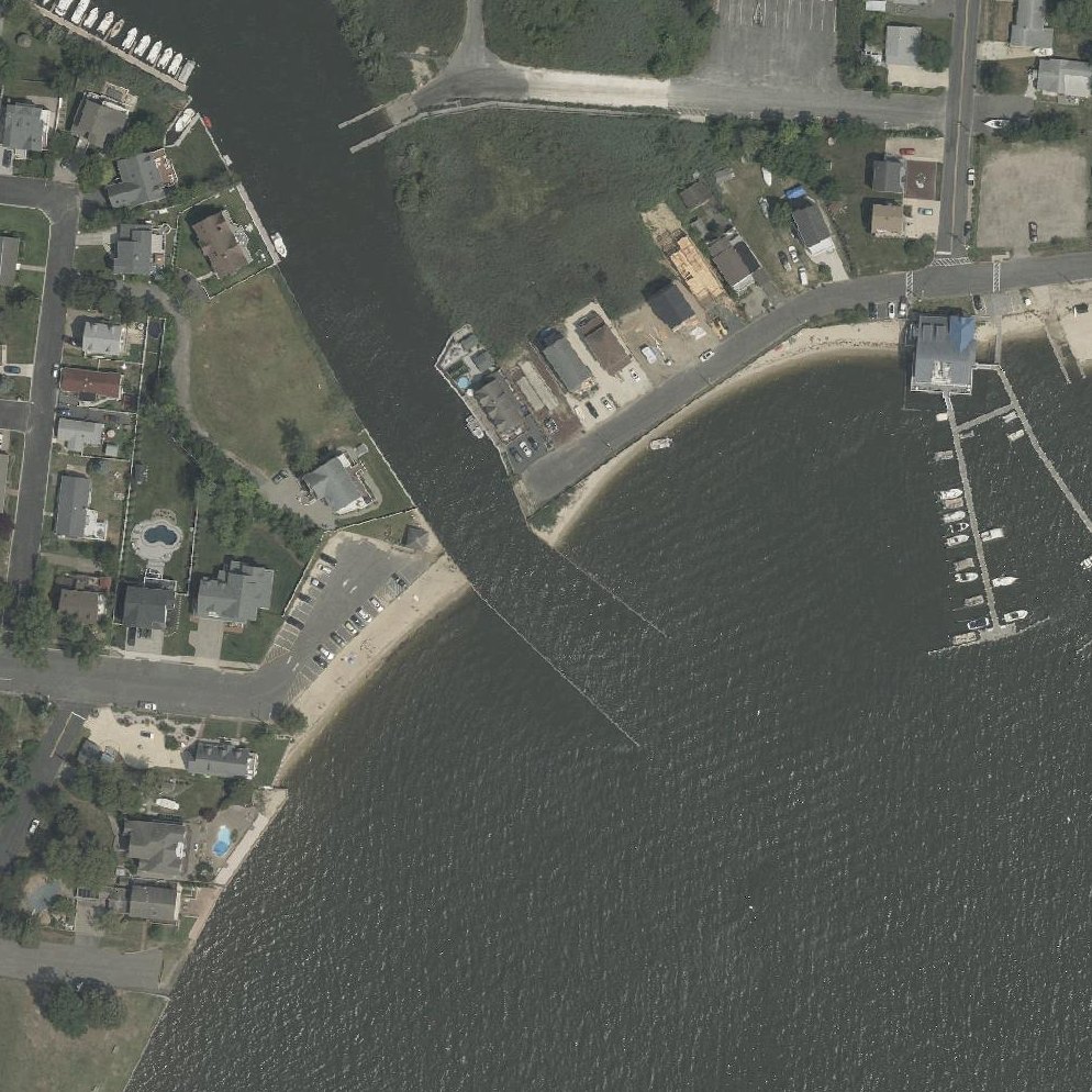 Aerial map of Summit Avenue Beach