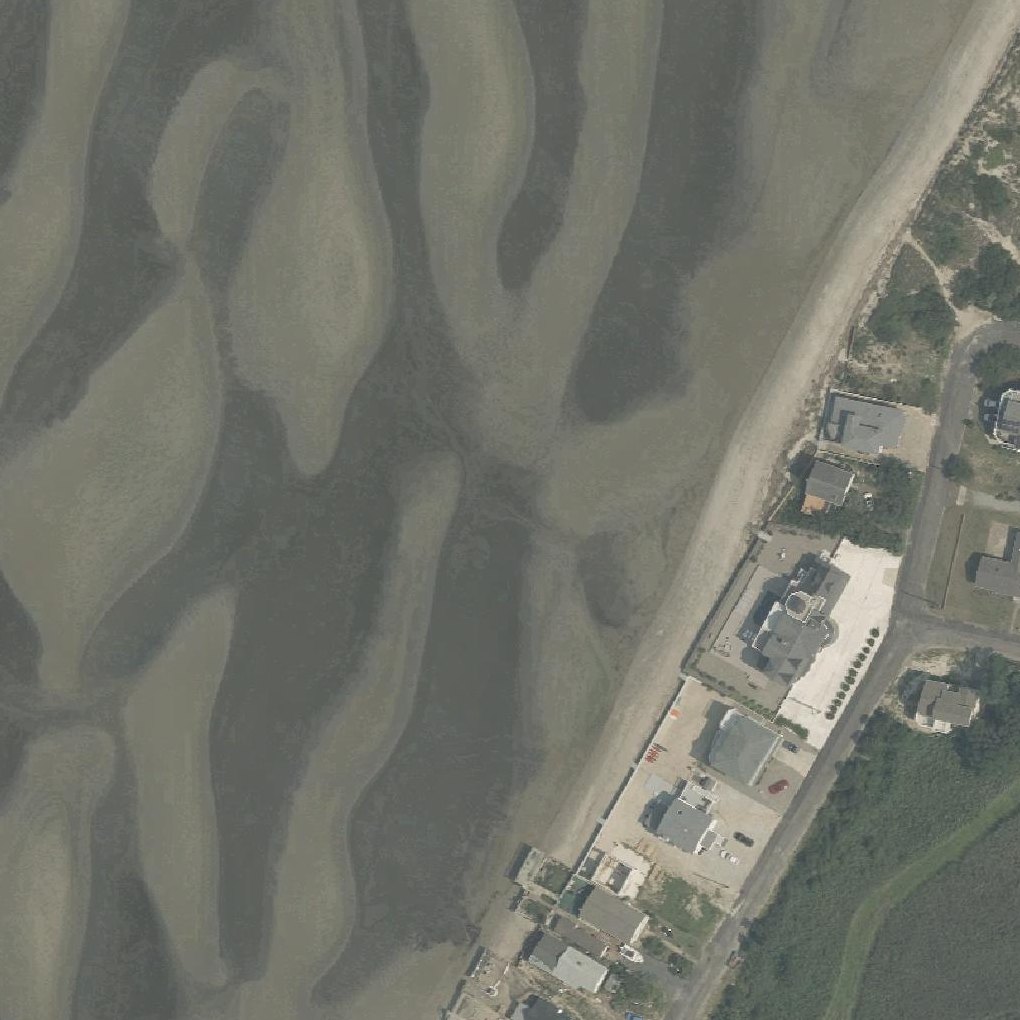Aerial map of Sunray Beach