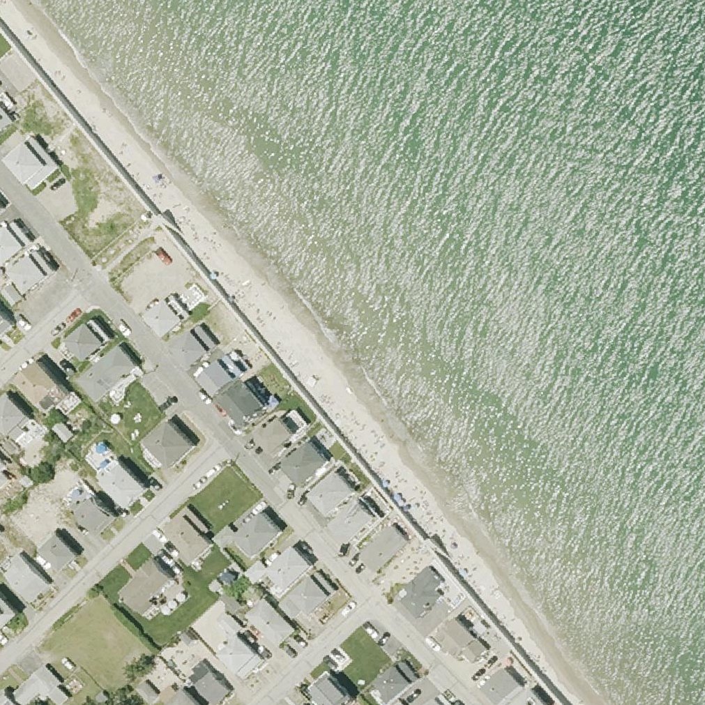 Aerial map of Sunrise Beach