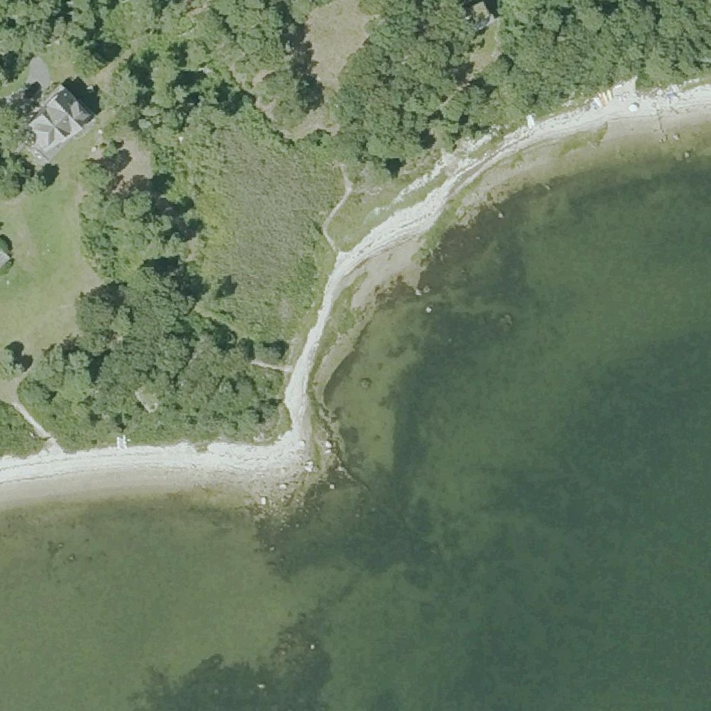 Aerial map of Sunrise Beach