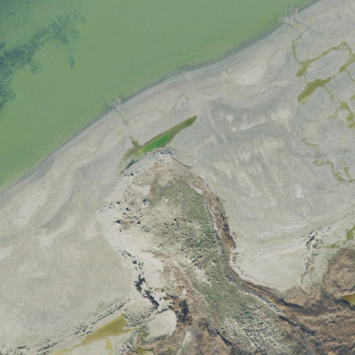 Aerial map of Sunset Beach