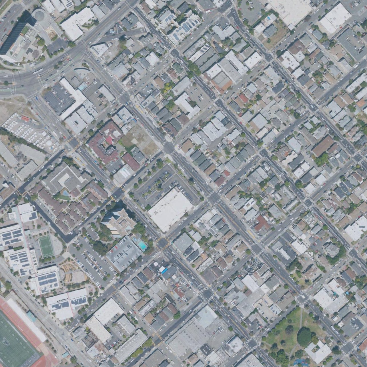 Aerial map of Sunset Cove