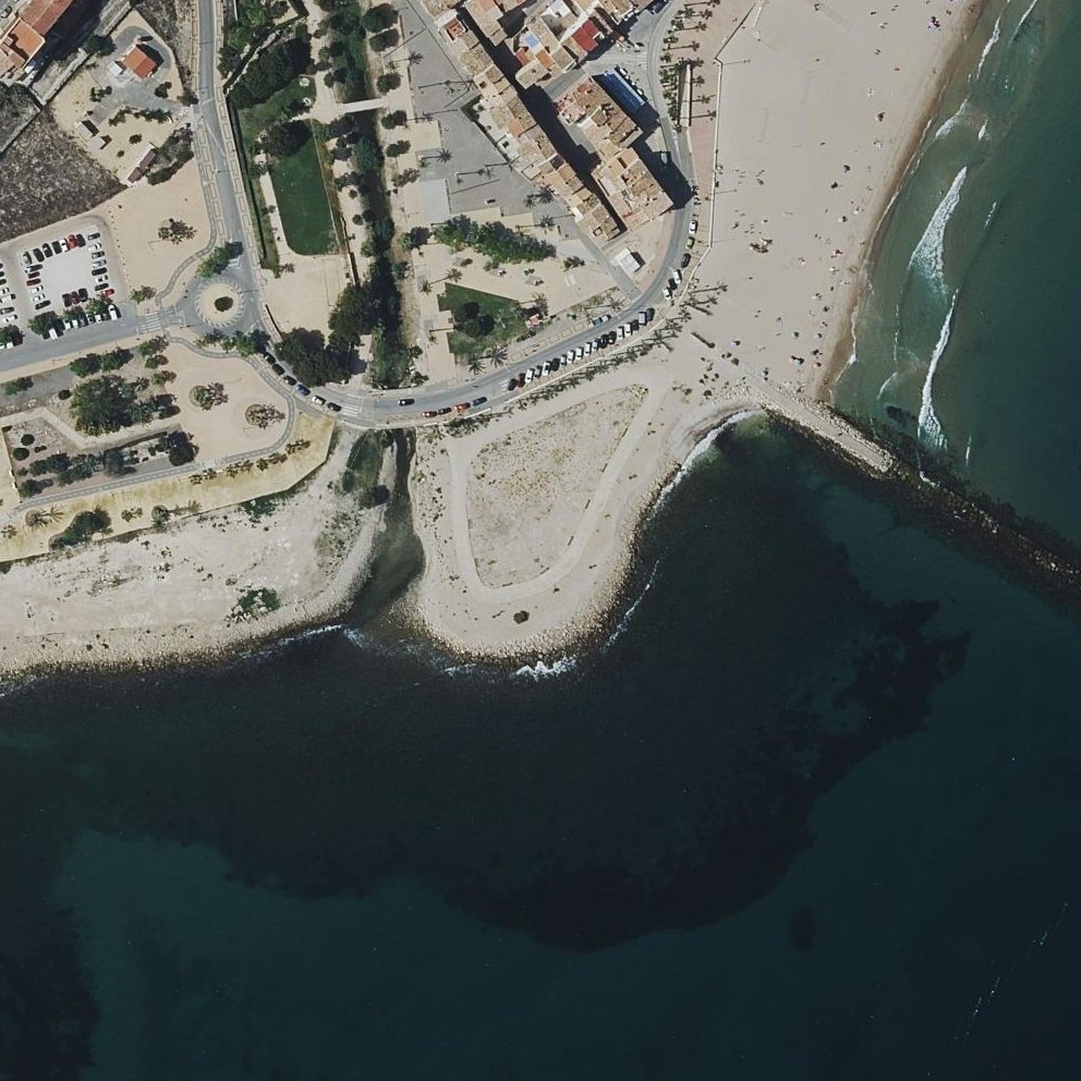 Aerial map of Sunset point