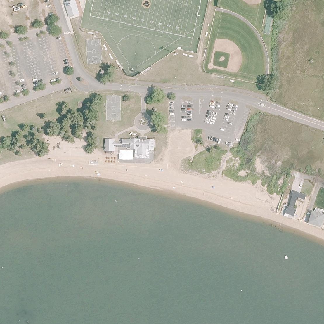 Aerial map of Surf Club Beach