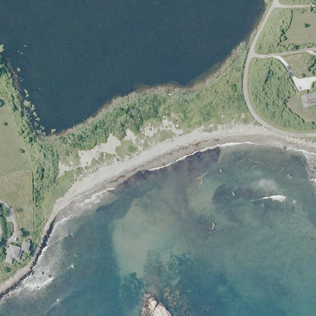 Aerial map of Surfer's Beach