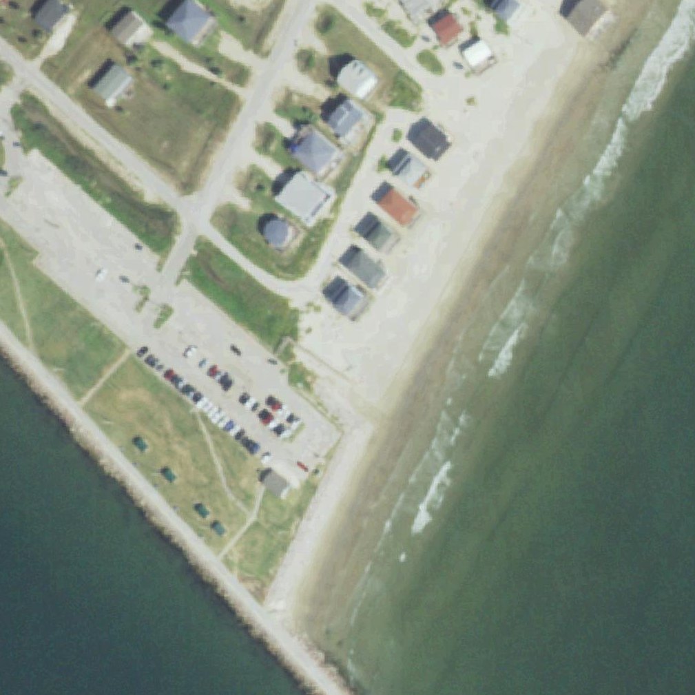 Aerial map of Surfside Beach County Park
