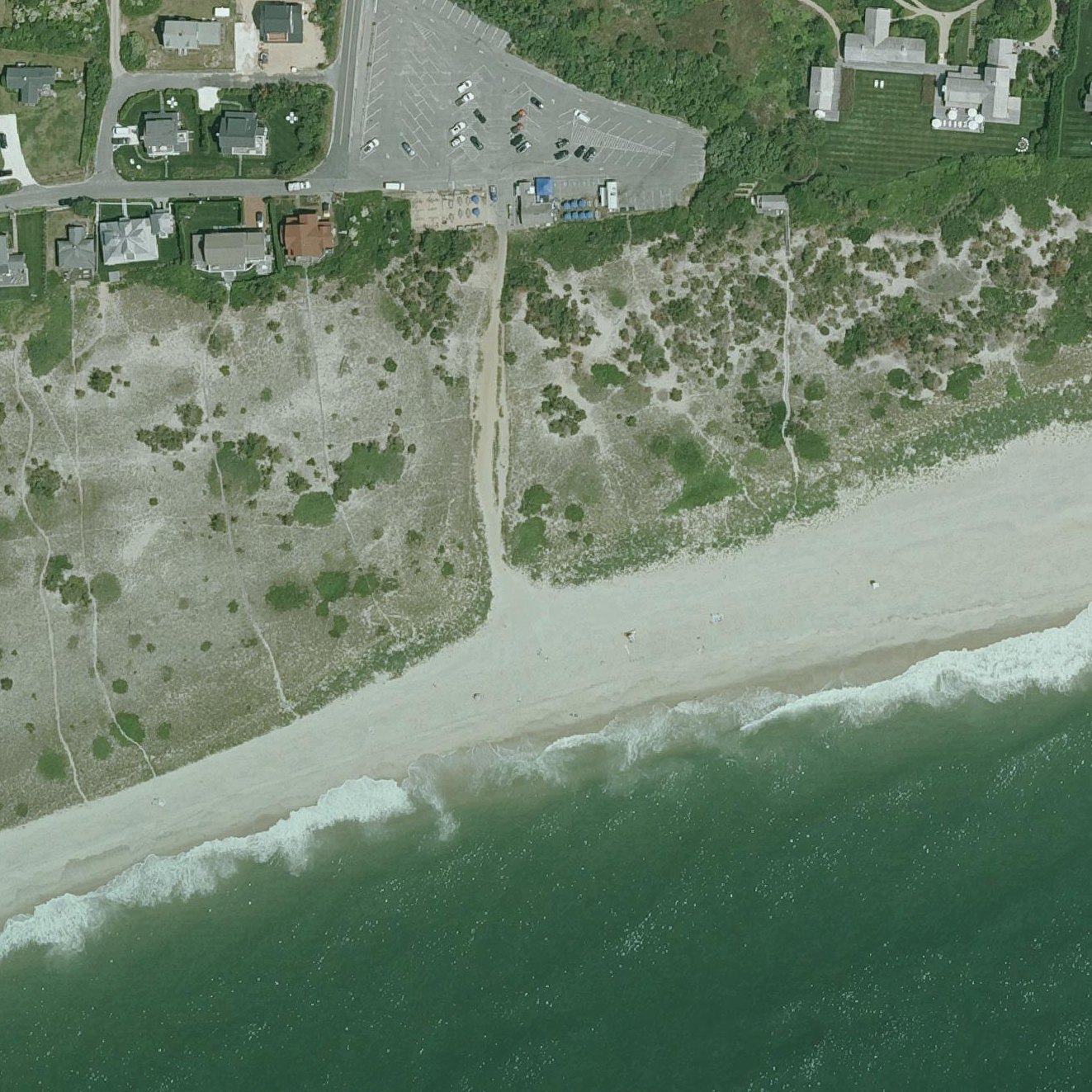 Aerial map of Surfside Beach