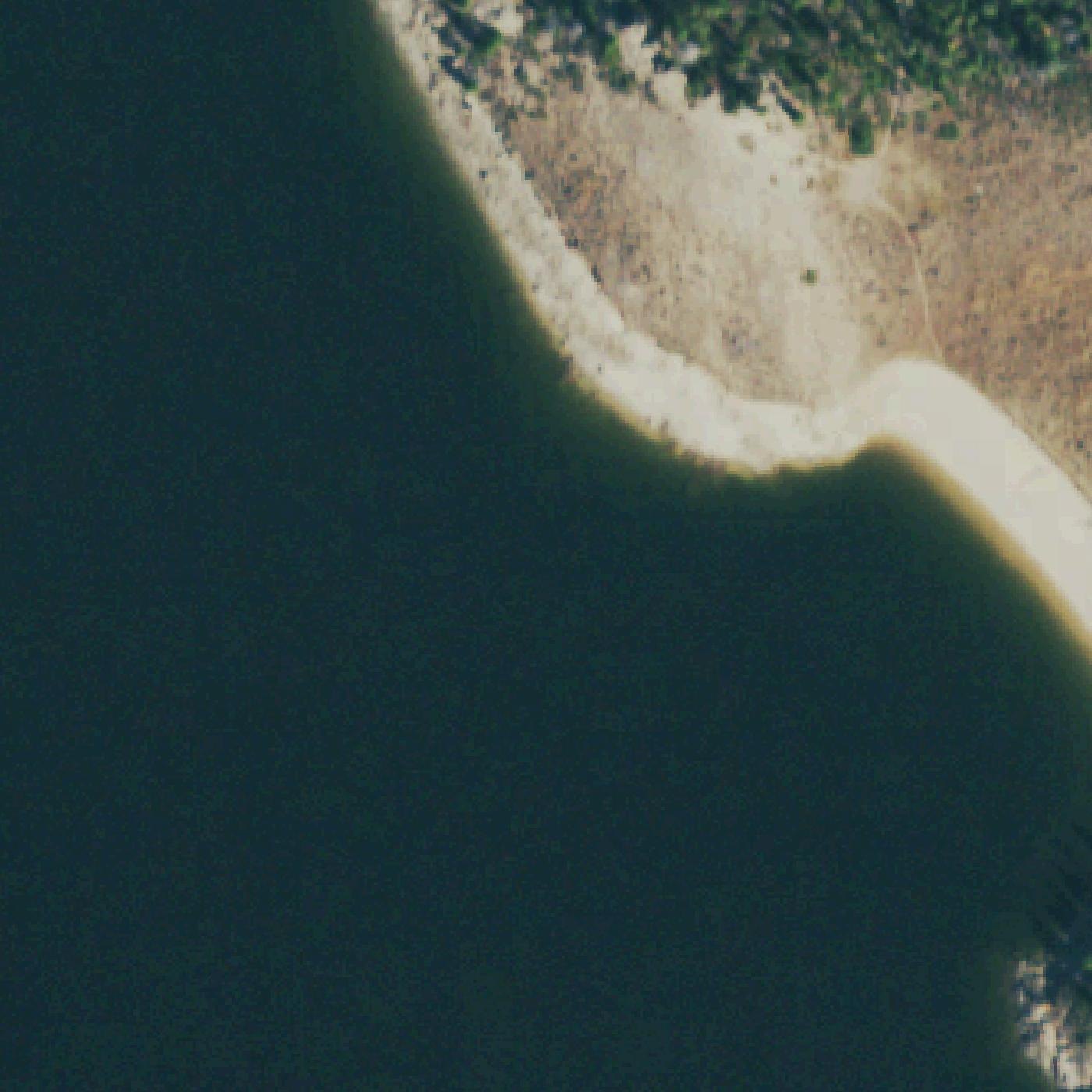 Aerial map of Surprise Beach