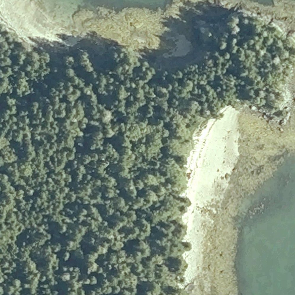 Aerial map of Susie Beach