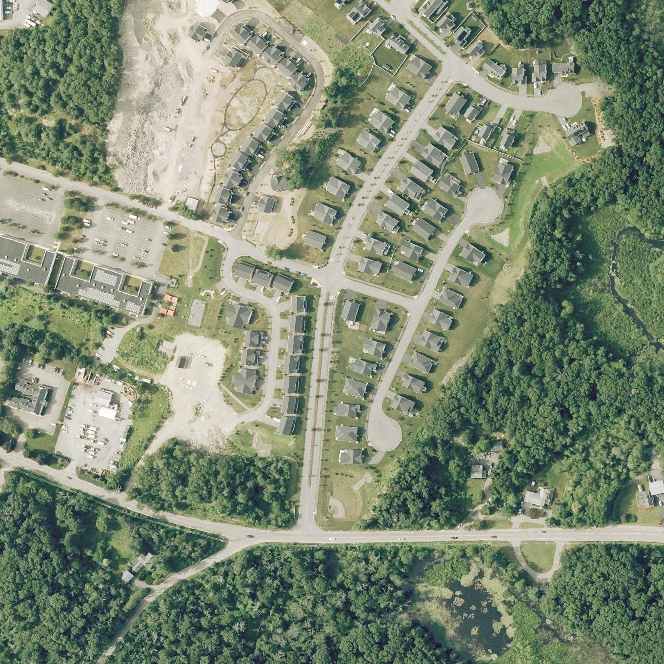 Aerial map of Sweatt Beach