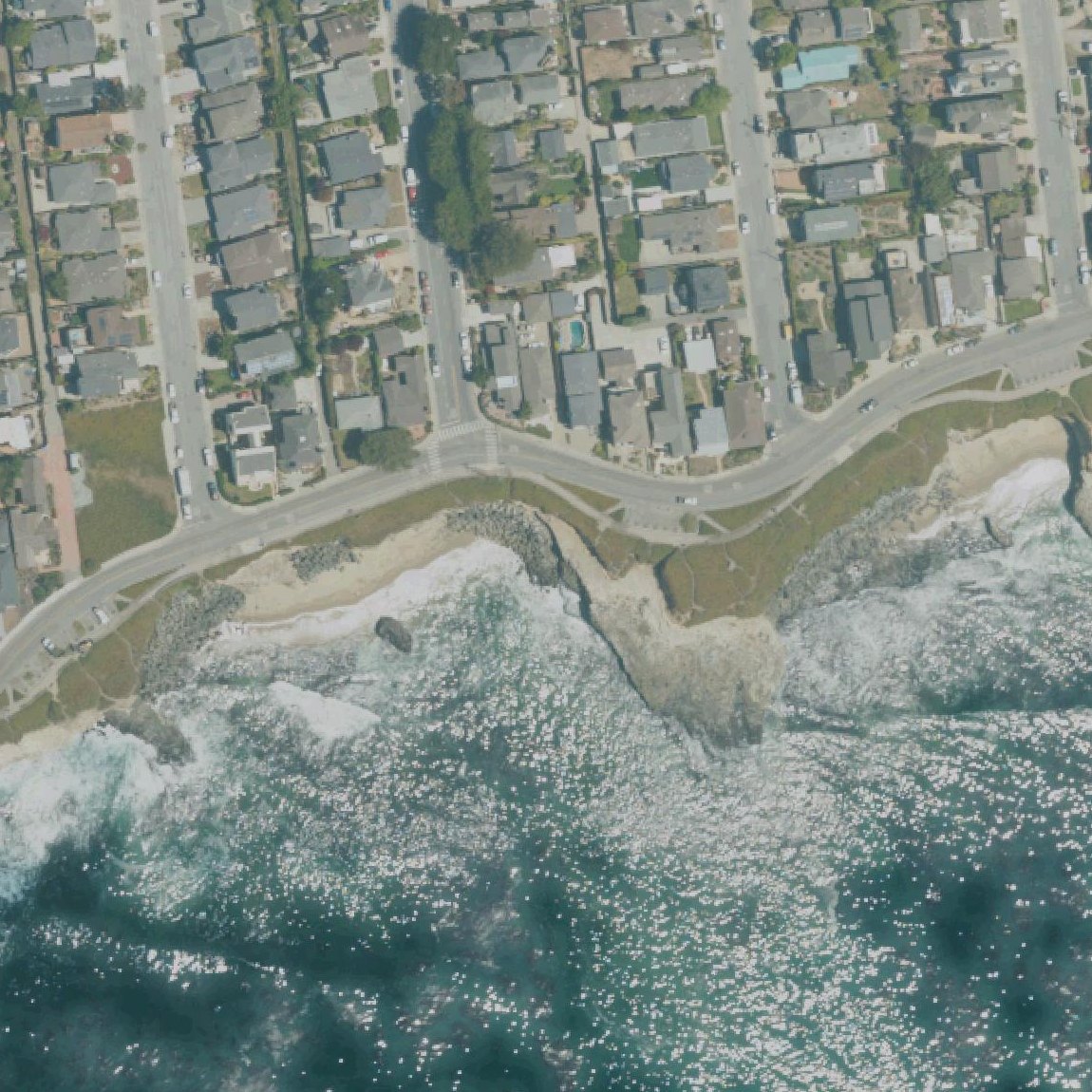 Aerial map of Swift Beach
