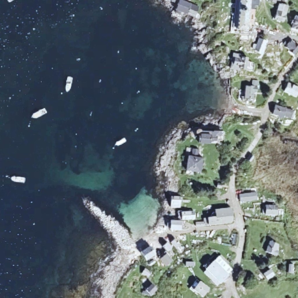 Aerial map of Swim Beach